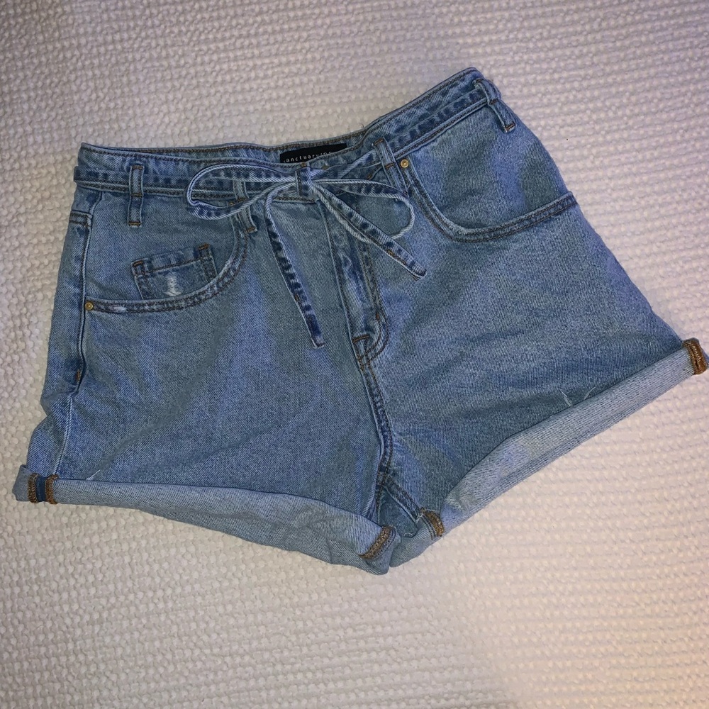 Anthropologie Sanctuary Jean Ace Shorts